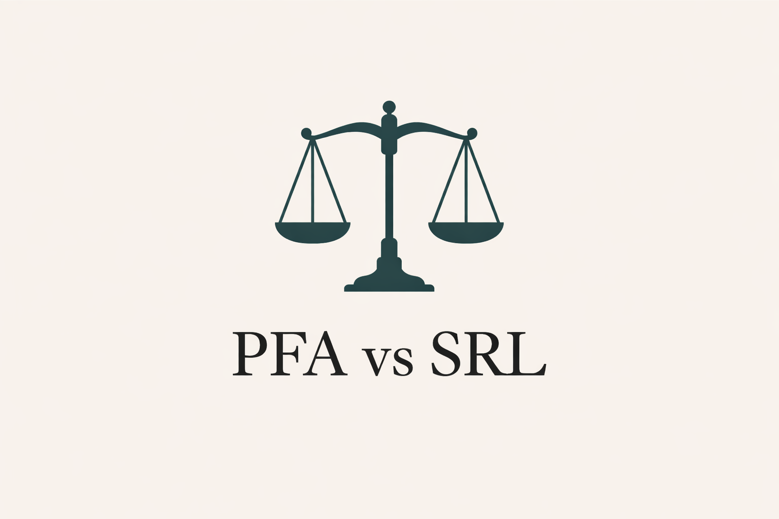 PFA sau SRL – Ce forma juridica alegi?